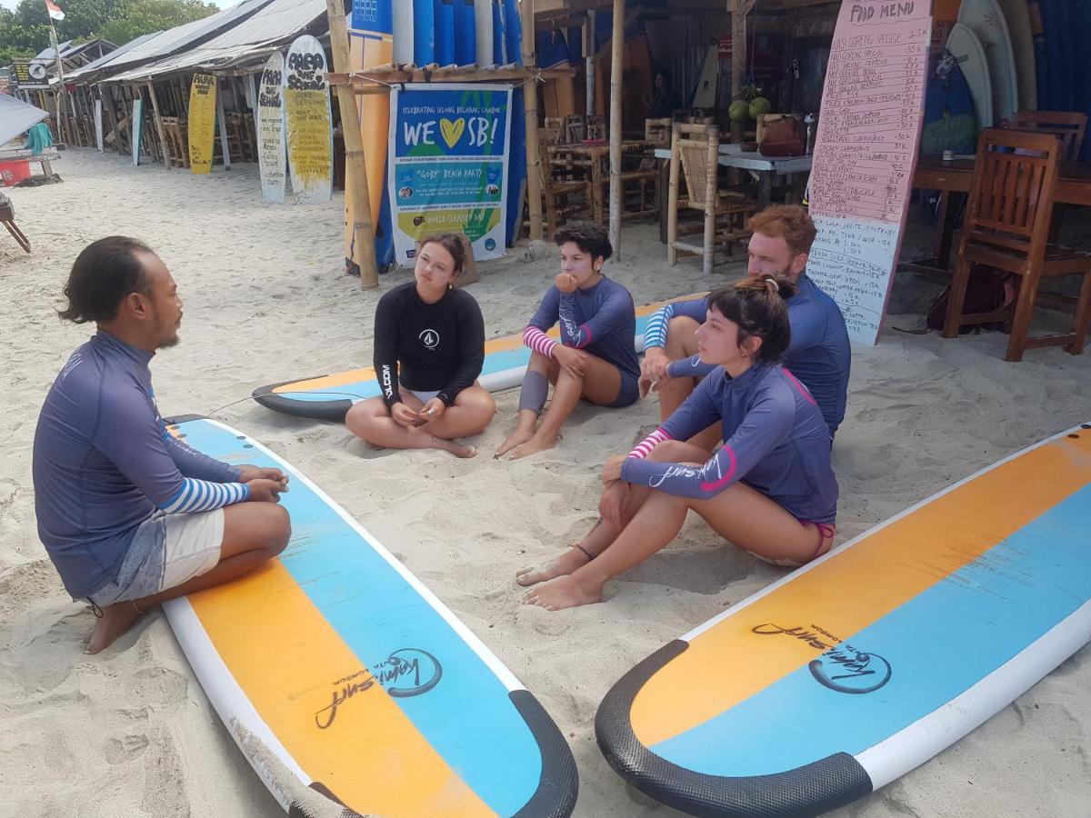Tropical Sunday Bungalow - Surf And Stay Selong Belanak Exterior foto